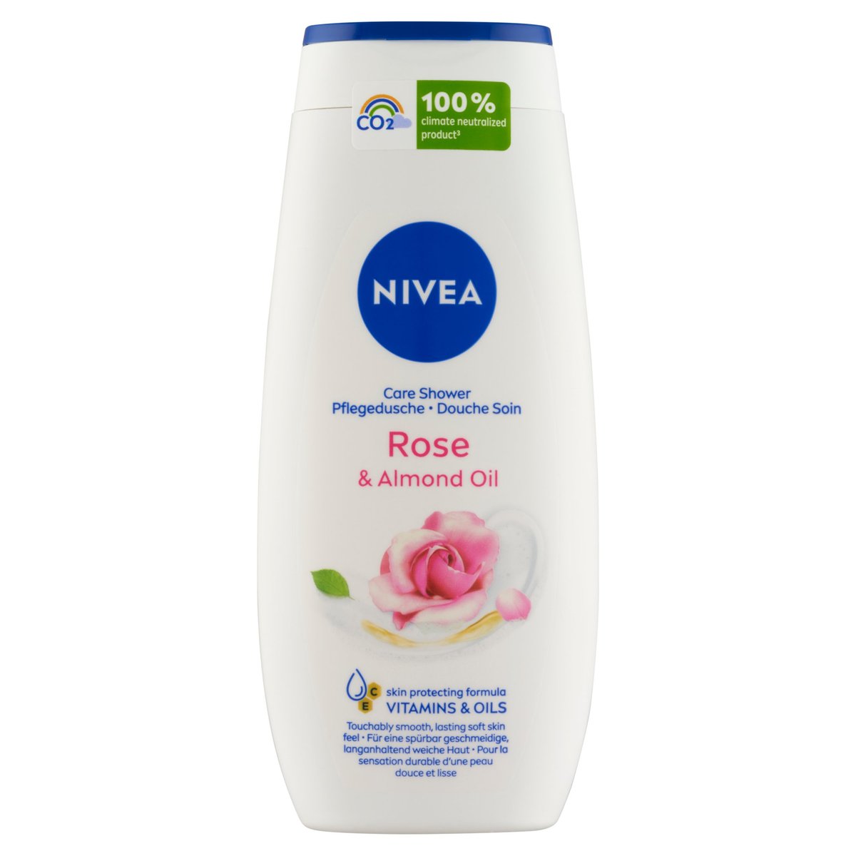 NIVEA Rose & Almond Oil Krémtusfürdő