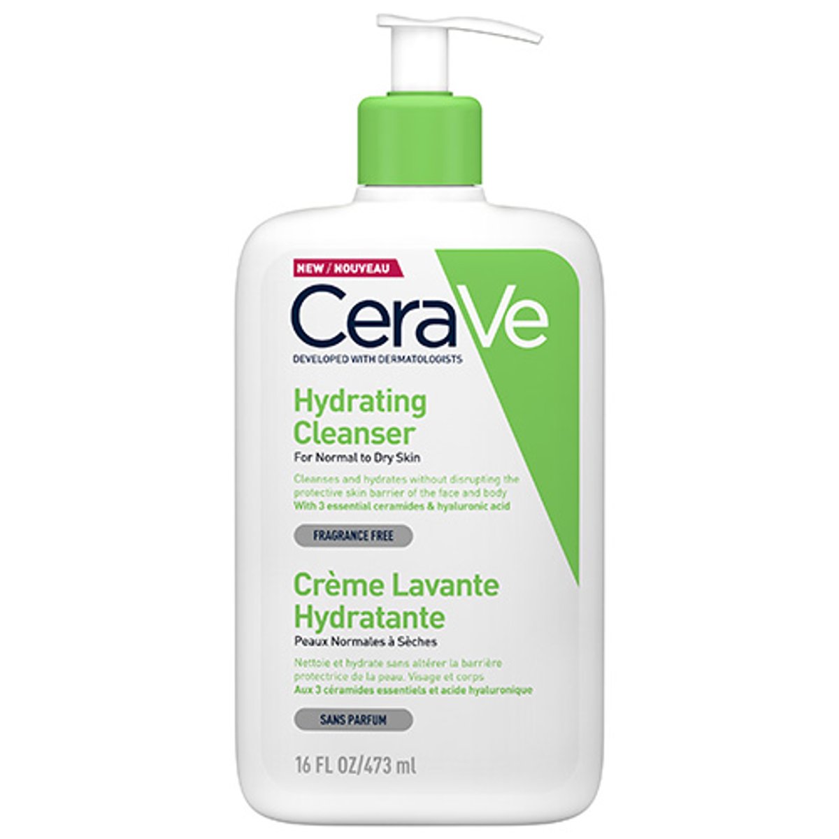CeraVe Hydrating Cleanser hidratáló tisztító 473ml