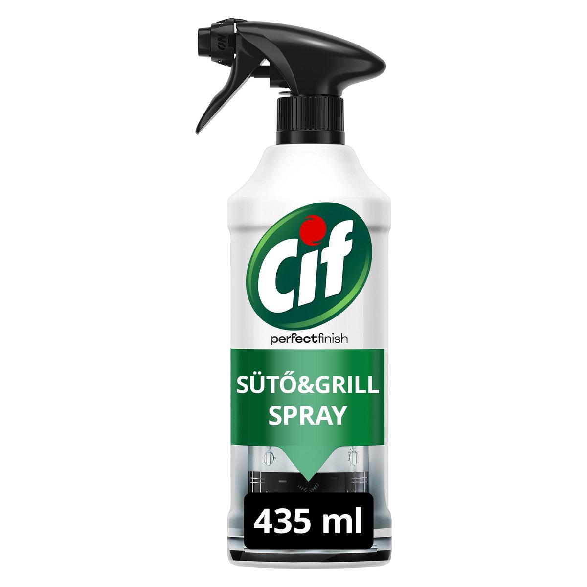 Cif Perfect Finish zsíroldó spray sütő és grill felületekre, 435 ml