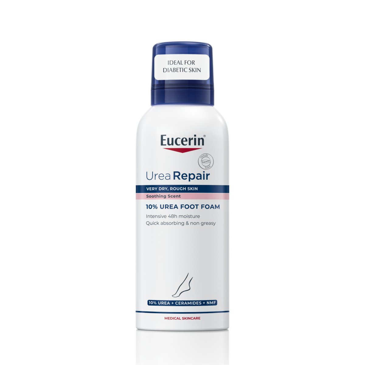 Eucerin UREA Repair 10% Urea lábápoló hab 150ml