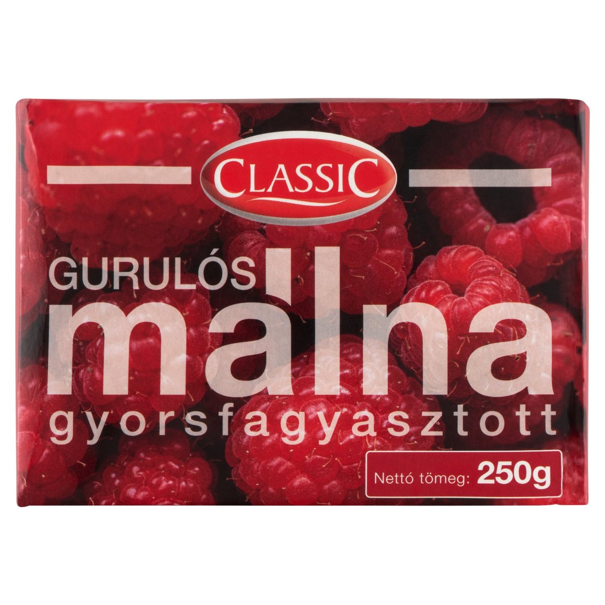 Classic gyorsfagyasztott gurulós málna
