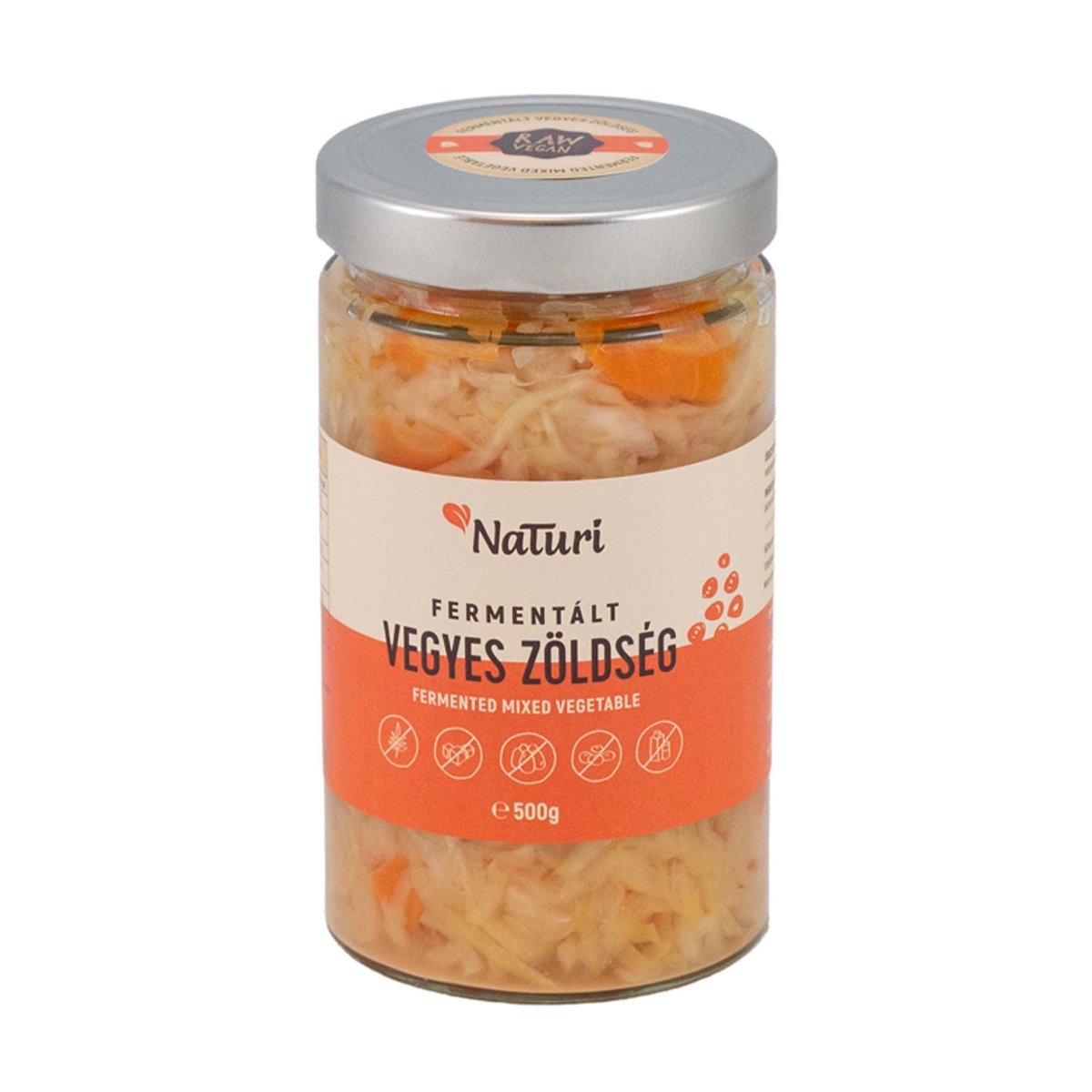 NaTuri Fermentált Vegyes Zöldség - Nagy
