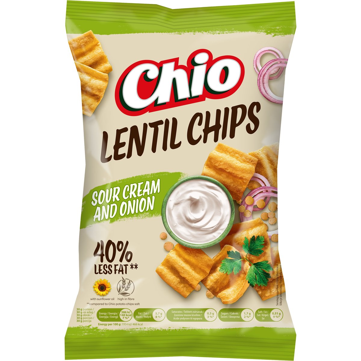 Chio Chips lencse chips hagymás-tejfölös