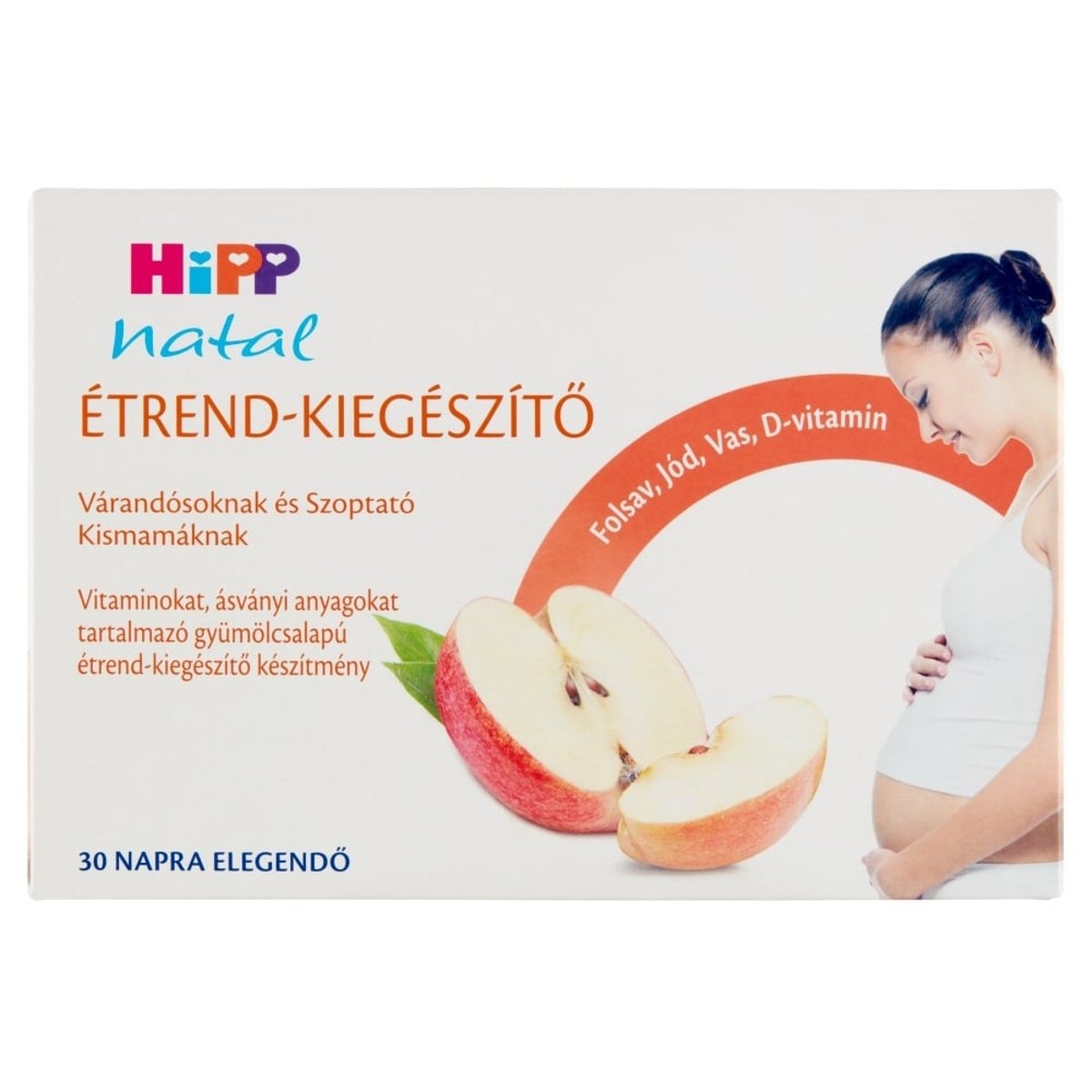 Hipp Natal Étrend-kiegészítő várandós és szoptató kismamáknak