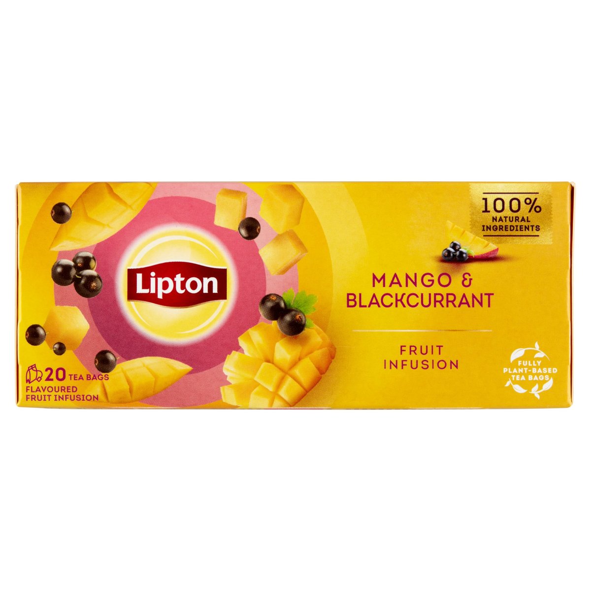 Lipton Mangó-Feketeribizli ízű gyümölcstea