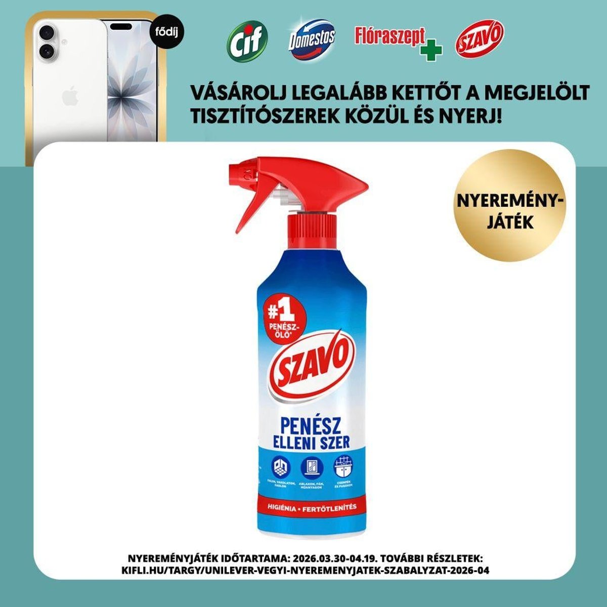 Szavo penész elleni szer, 500 ml