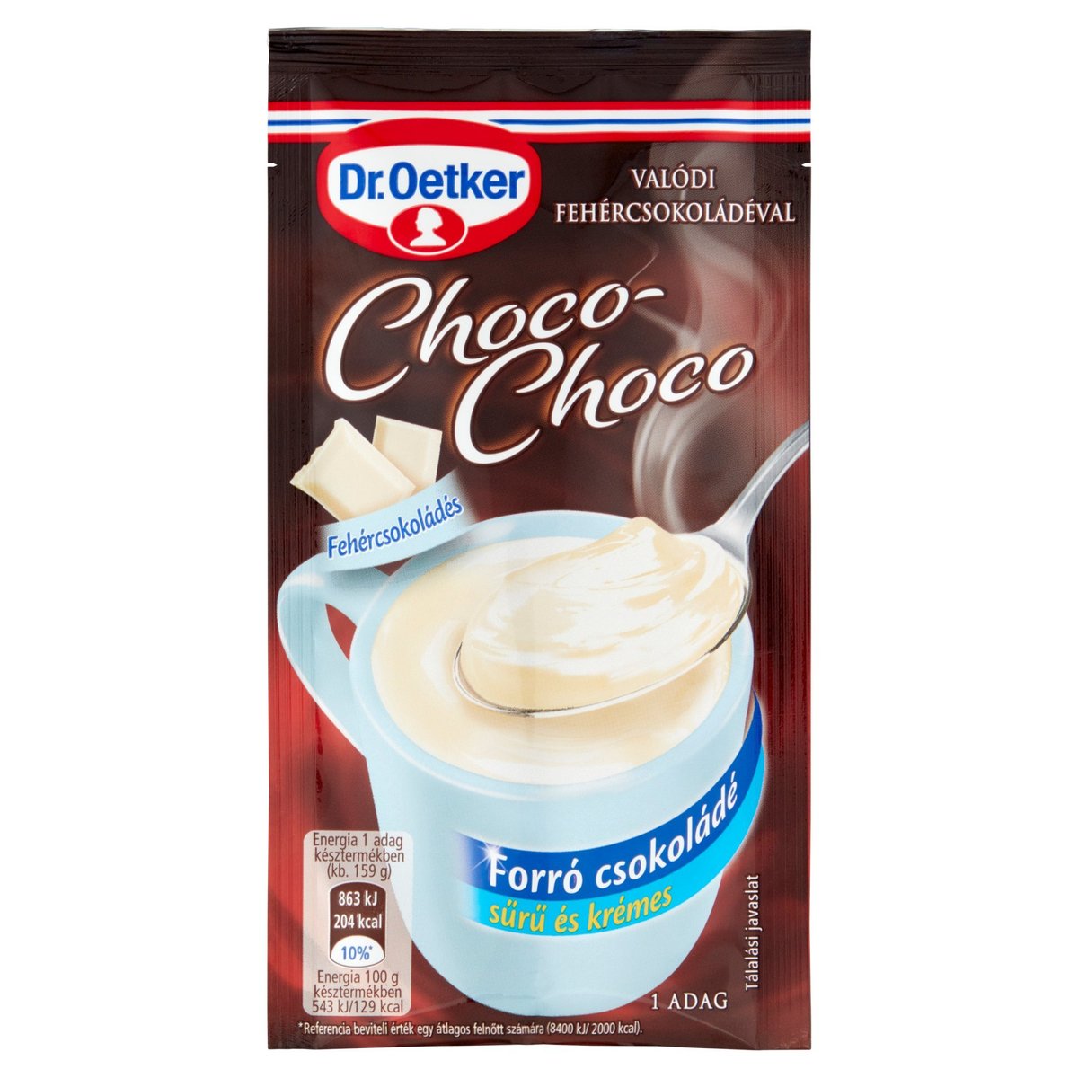 Dr. Oetker Choco-Choco Forró Csokoládé Fehércsokoládés