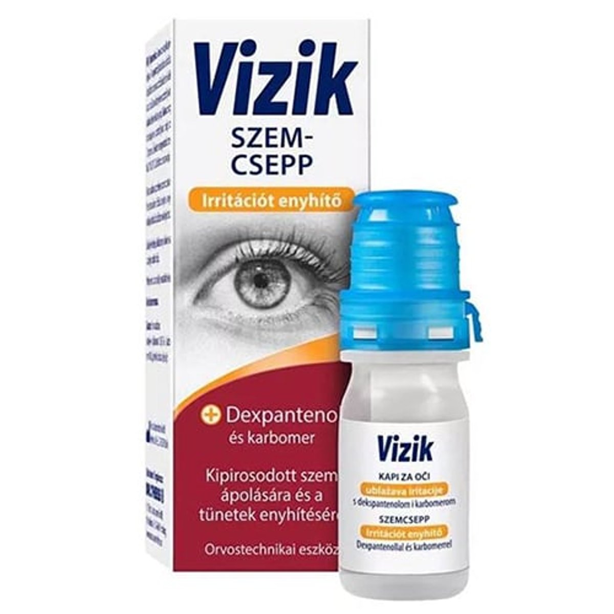 Vizik irritációt enyhítő szemcsepp 10ml