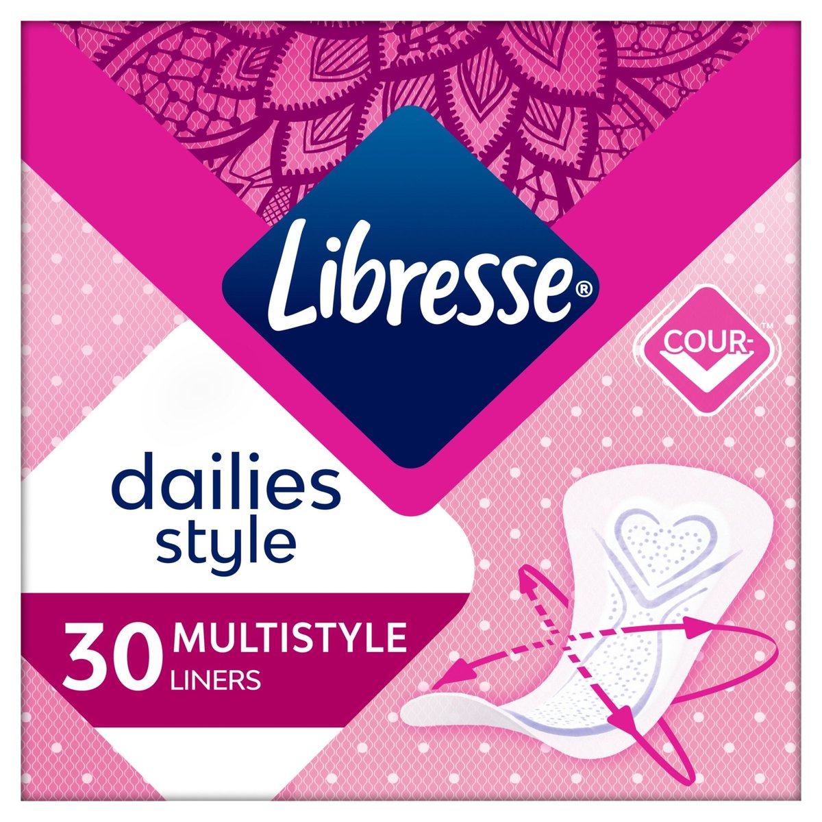 Libresse Dailies Style Multistyle tisztasági betét