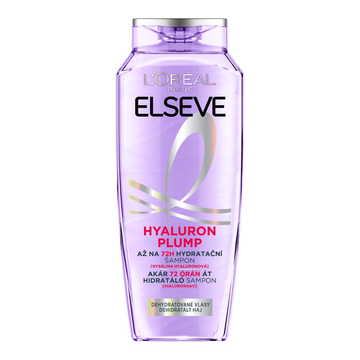 L’Oréal Paris Elseve Hyaluron Plump akár 72 órán át hidratáló sampon hialuronsavval