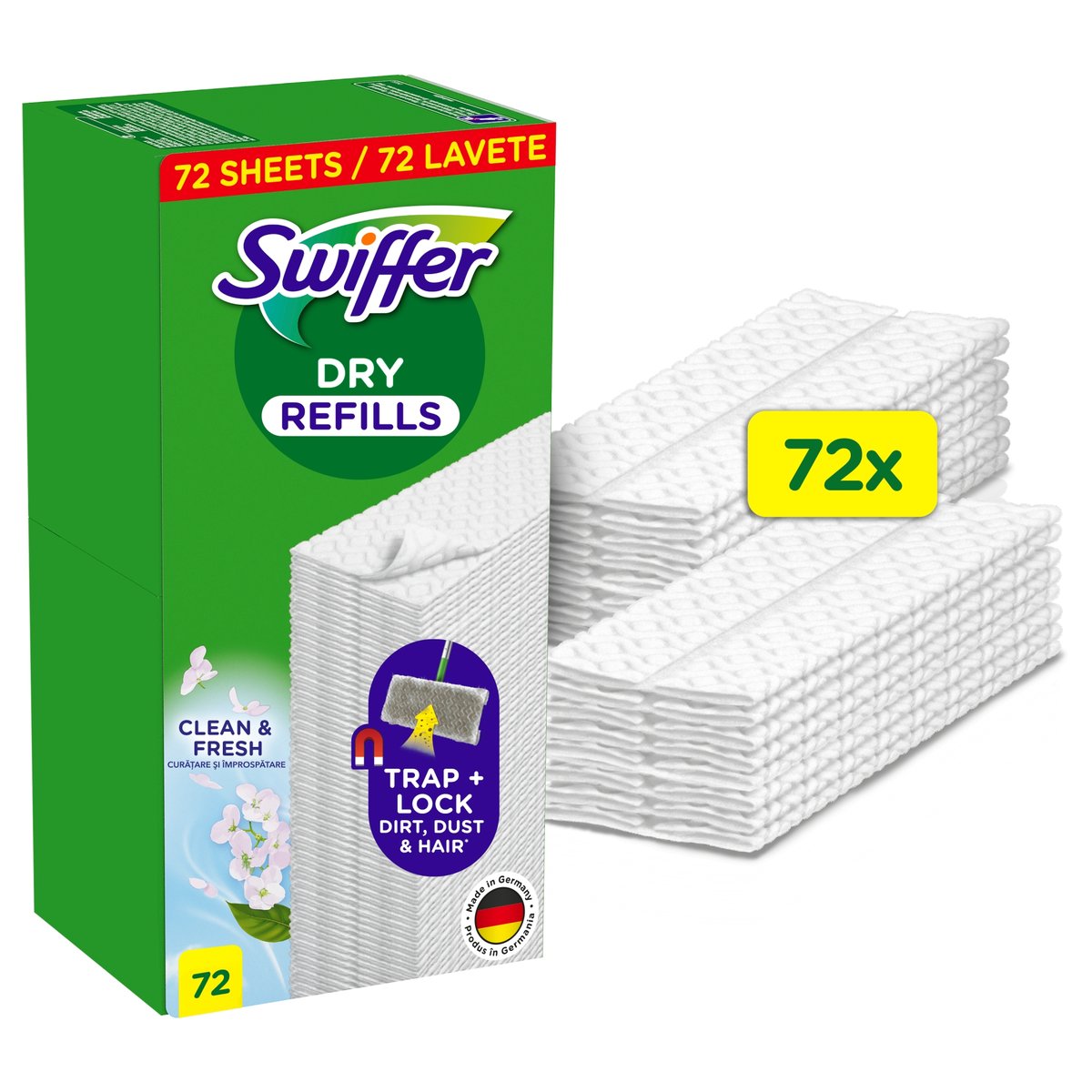 Swiffer Sweeper Száraz Padlótörlő Utántöltő Kendő