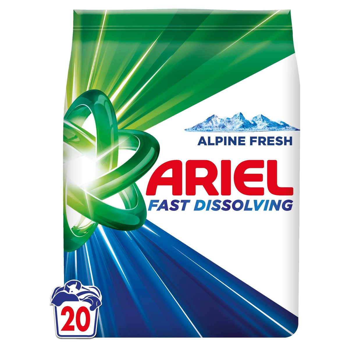 Ariel Mosópor Alpine Fresh 1.1 kg