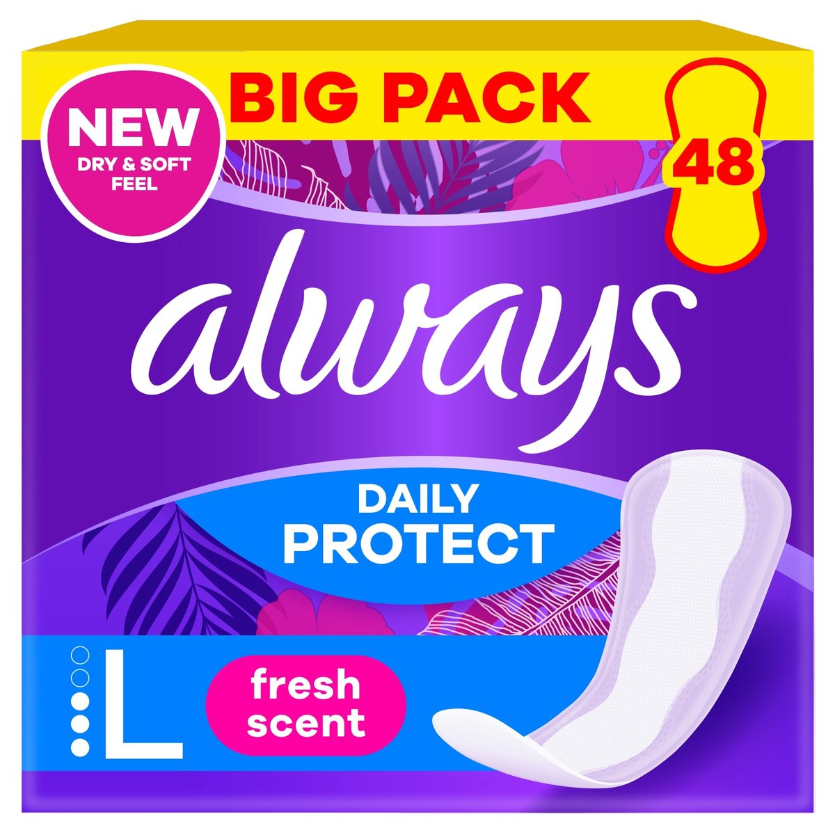 Always Daily Protect Tisztasági Betét Friss Illattal, Hosszú