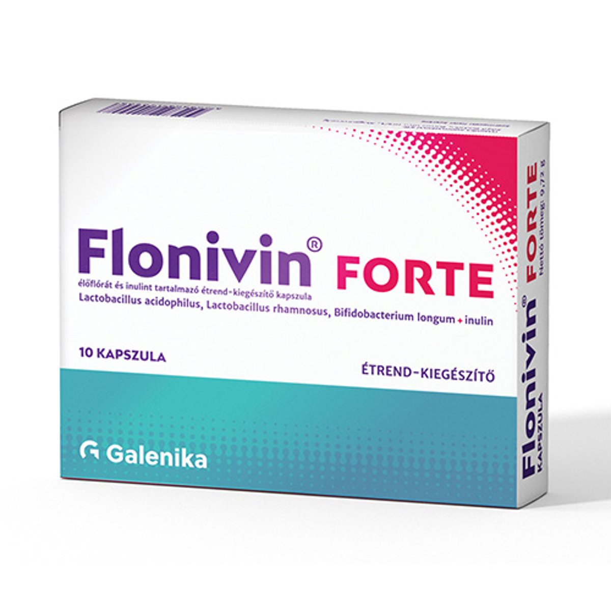 Flonivin Forte élőflóra inulin kapszula 10 db