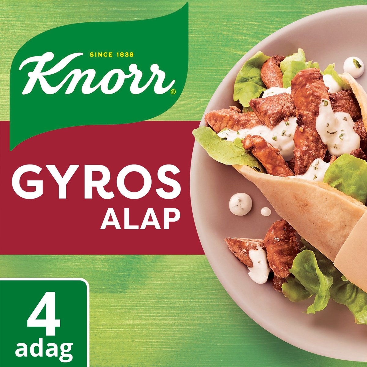 Knorr Fix gyros alap fokhagymás dresszinggel /30g+10g/
