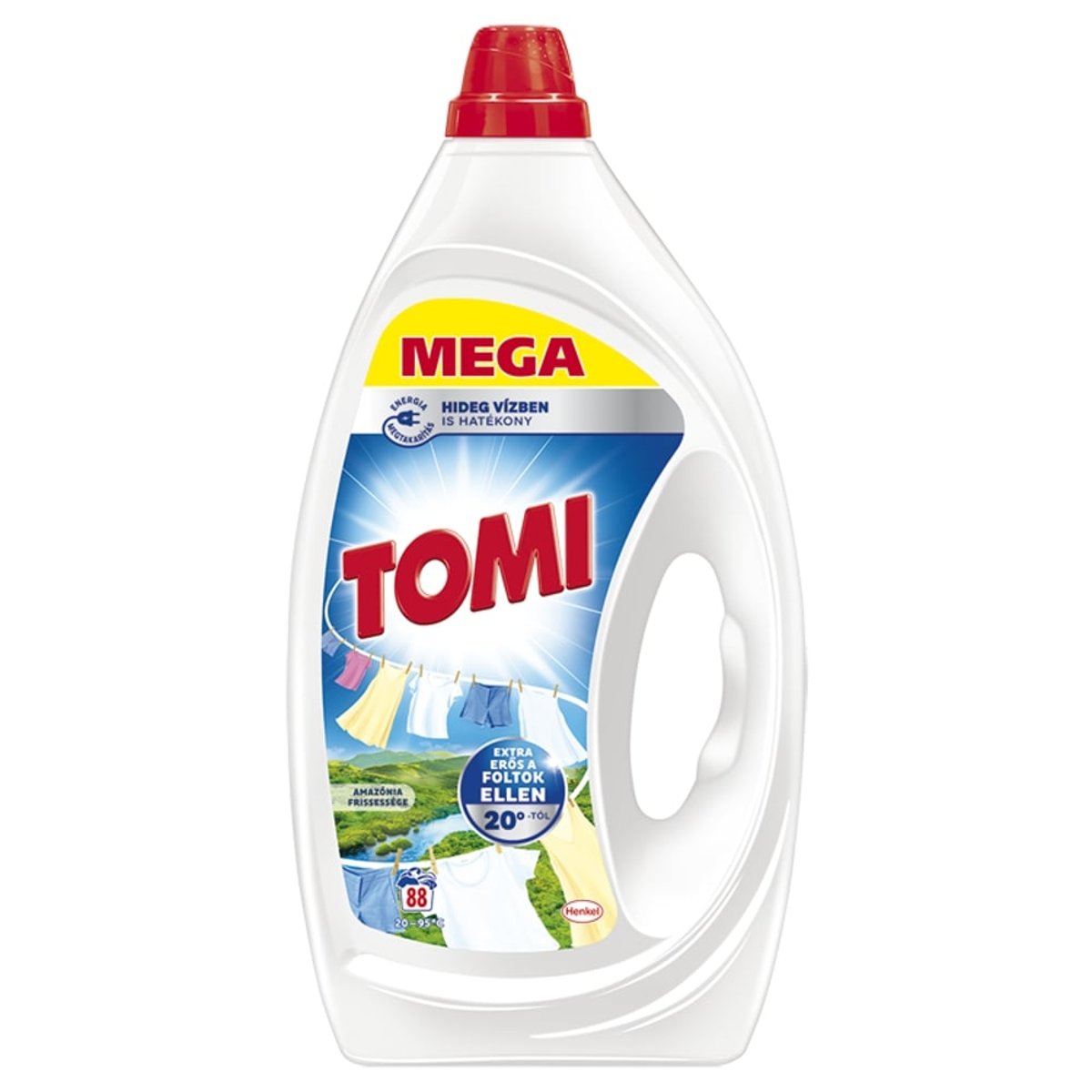 Tomi Max Power Amazónia Frissessége mosógél 3960 ml