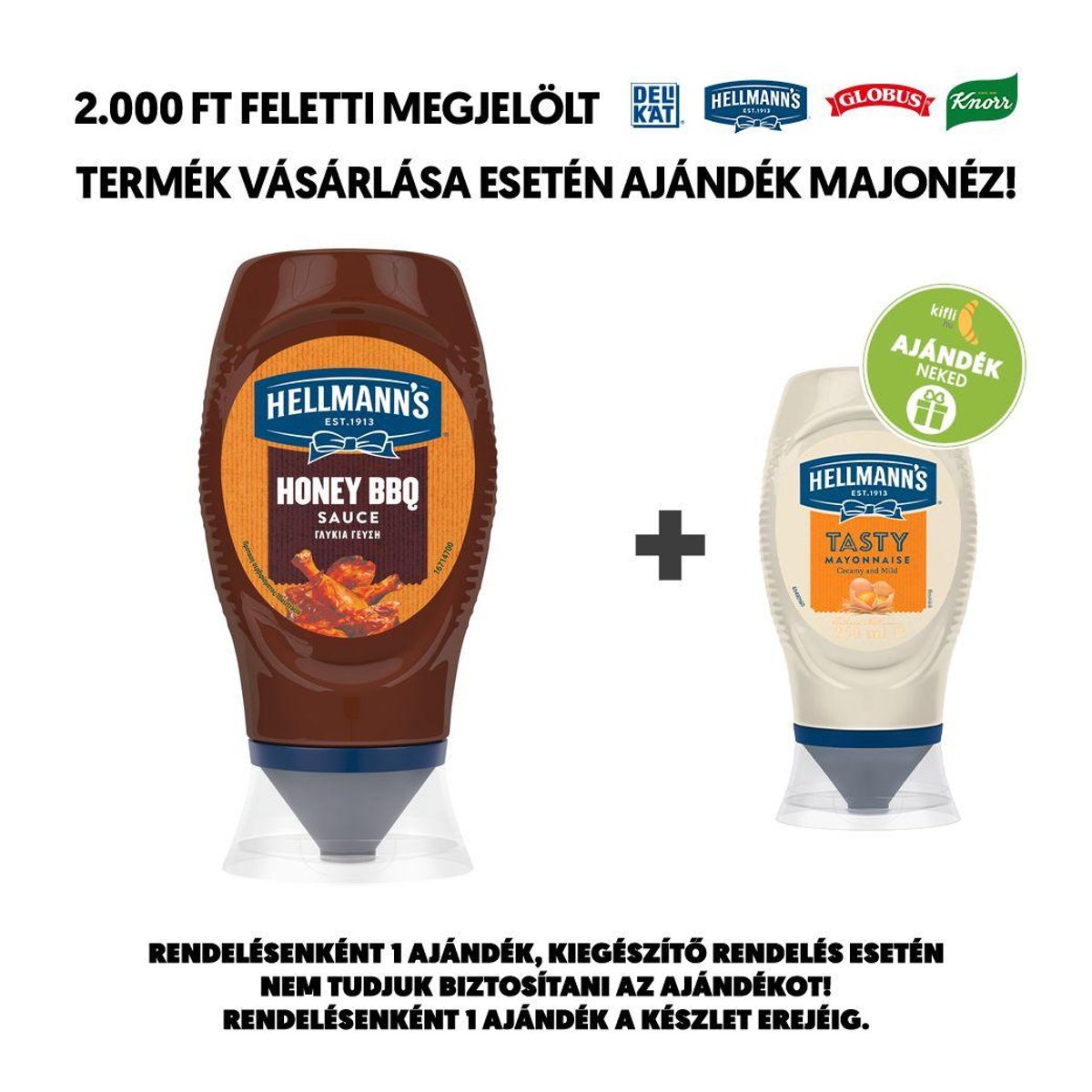 Hellmann's Mézes barbecue szósz