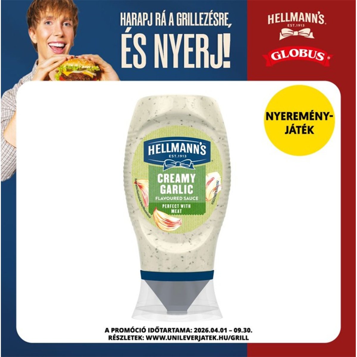 Hellmann's fokhagymás szósz