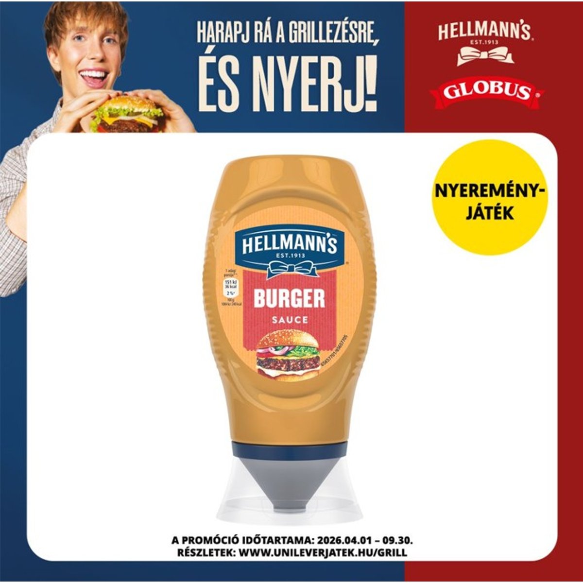 Hellmann's Burger szósz
