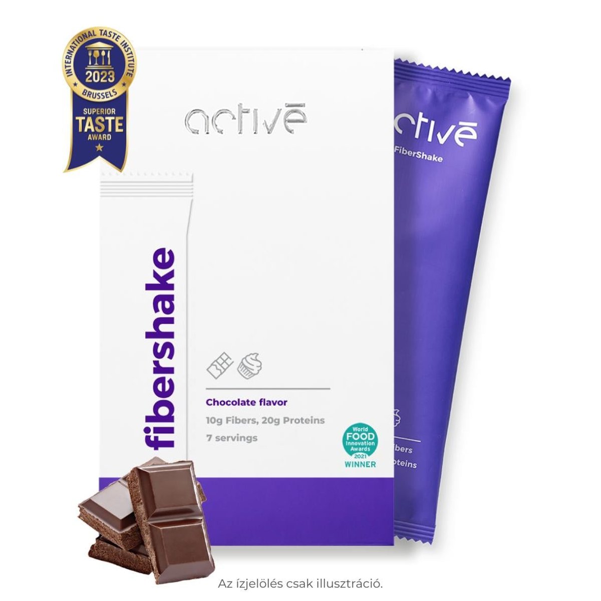 activé FiberShake® chocolate csokoládé ízű rost shake
