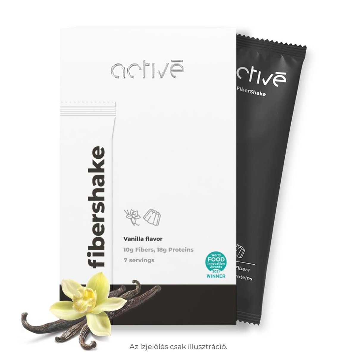 activé FiberShake® vanilla vanília ízű rost shake