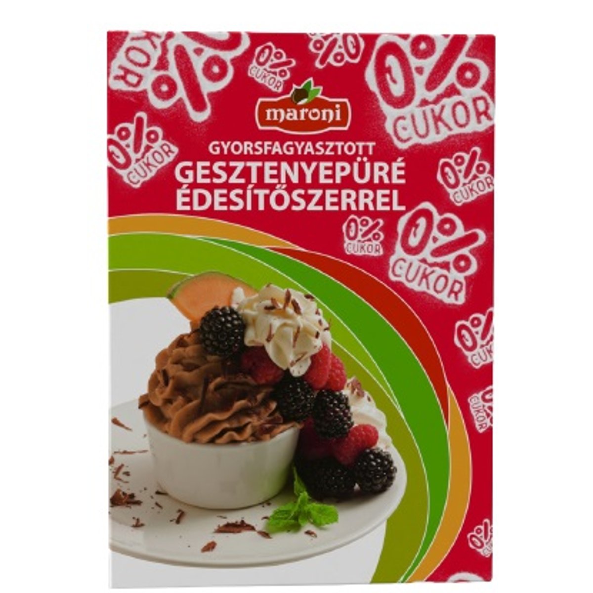 Maroni gesztenyepüré édesítőszerrel