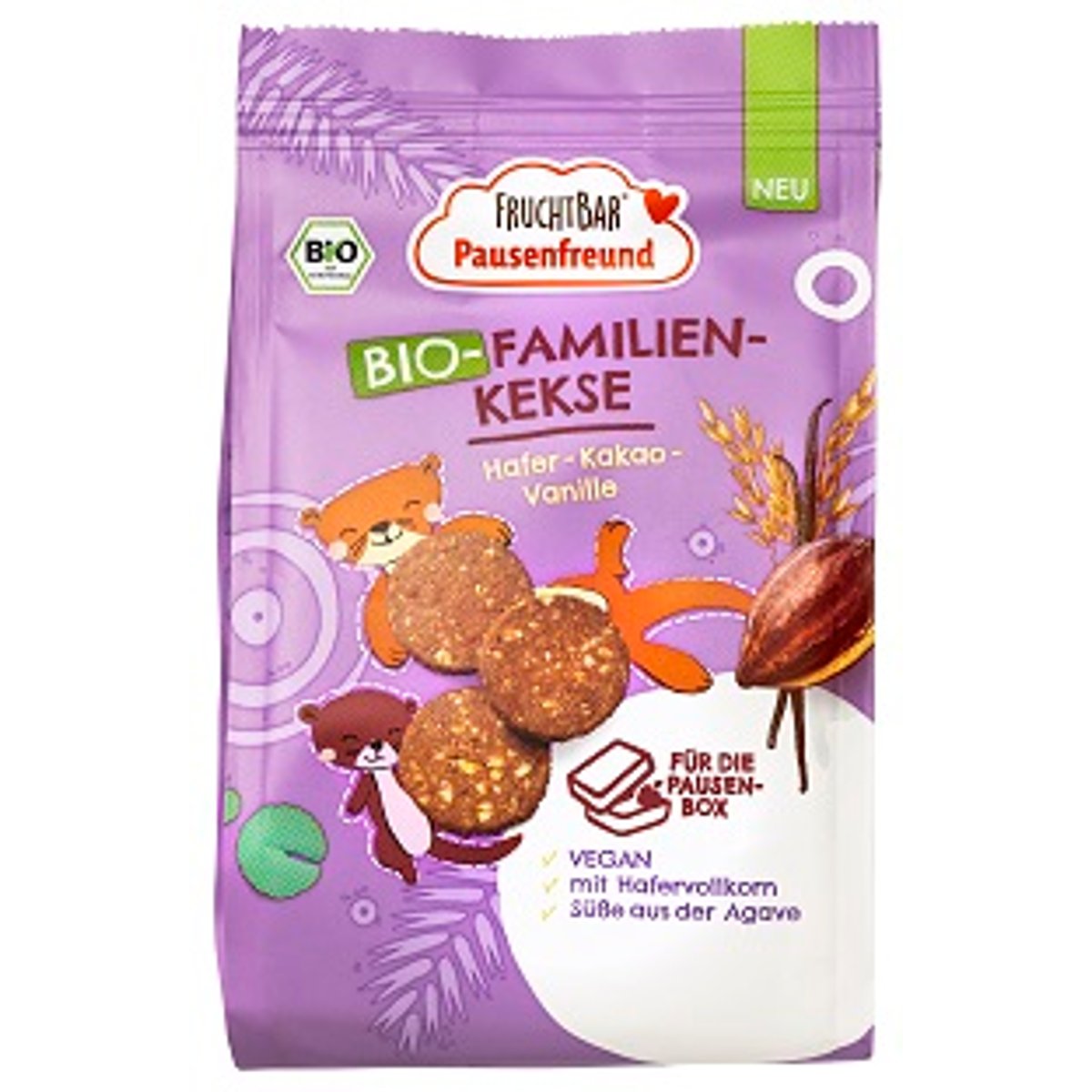 FruchtBar Pausenfreund - Bio Családi keksz