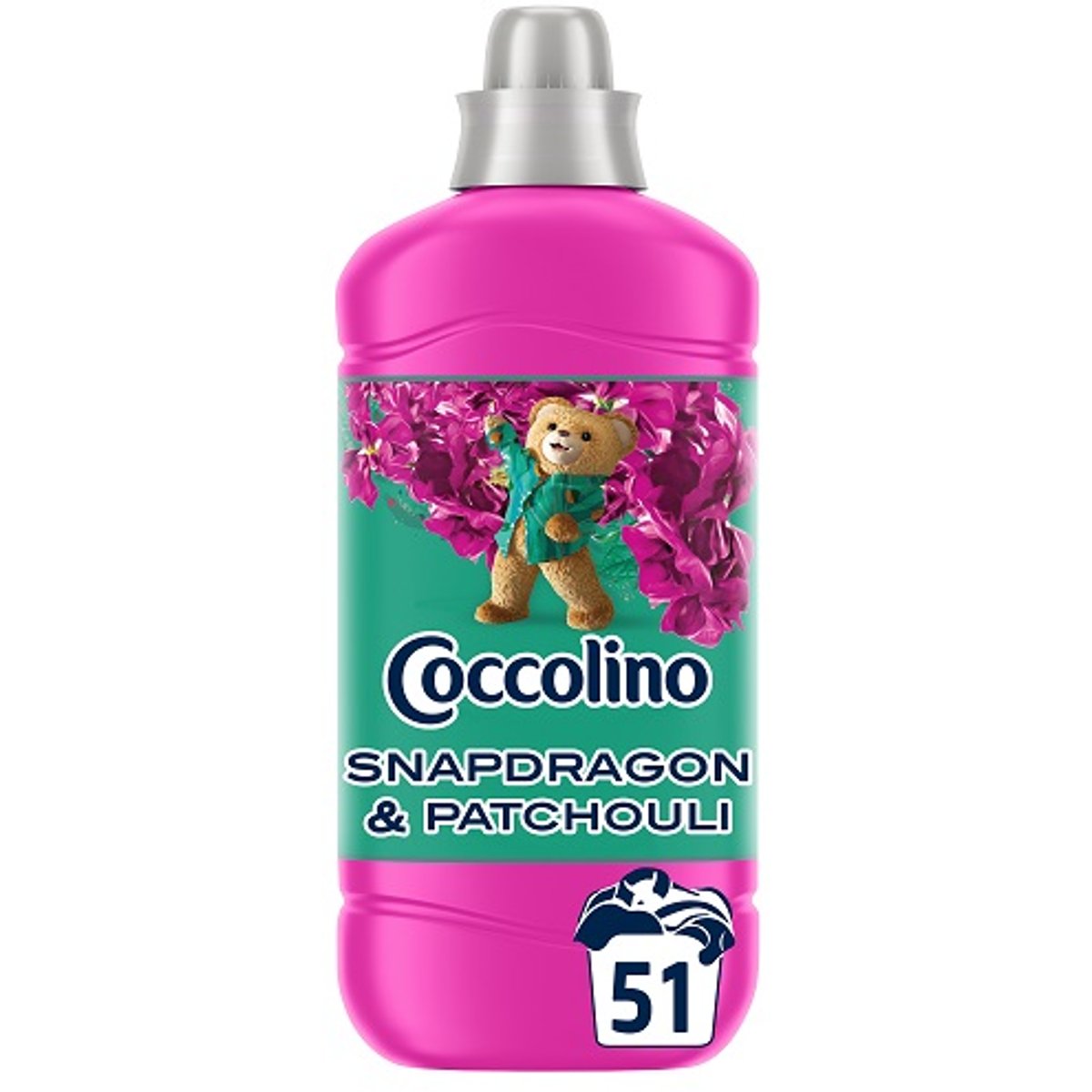 Coccolino Perfume&Care Snapdragon&Patchouli öblítő, 51 mosás, 1275 ml