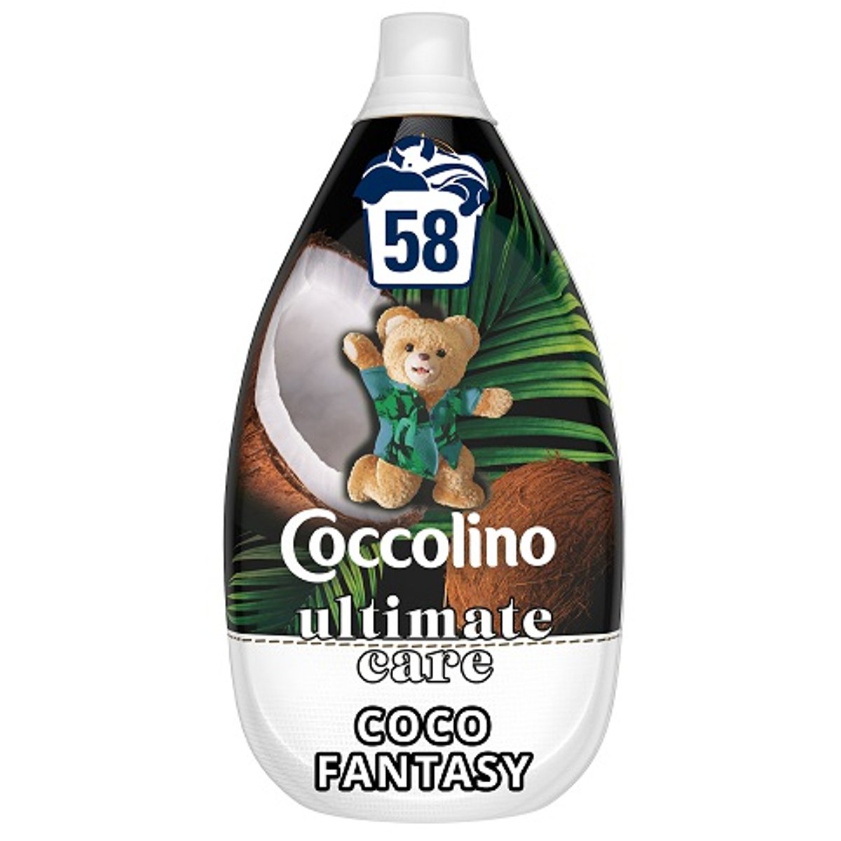 Coccolino Ultimate Care ultrakoncentrált öblítő, Coco Fantasy, 58 mosás, 870 ml
