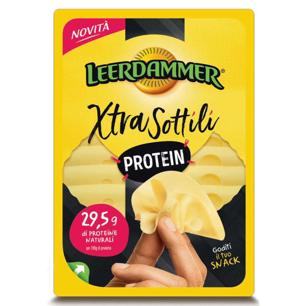 Leerdammer Finesse Proteines sajt szeletek