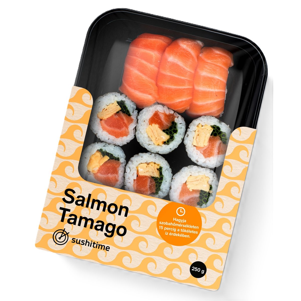 Sushitime Salmon Tamago sushiválogatás