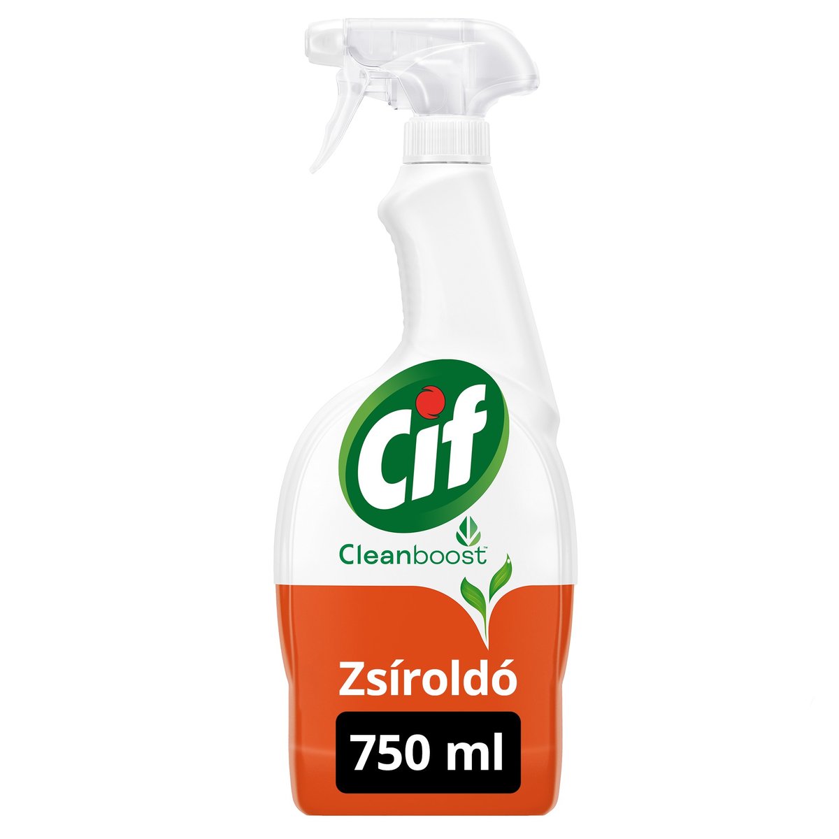 Cif Cleanboost univerzális zsíroldó spray, 750 ml