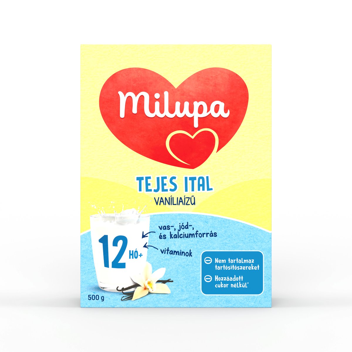 Milupa vaníliaízű tejes ital 12 hónapos kortól