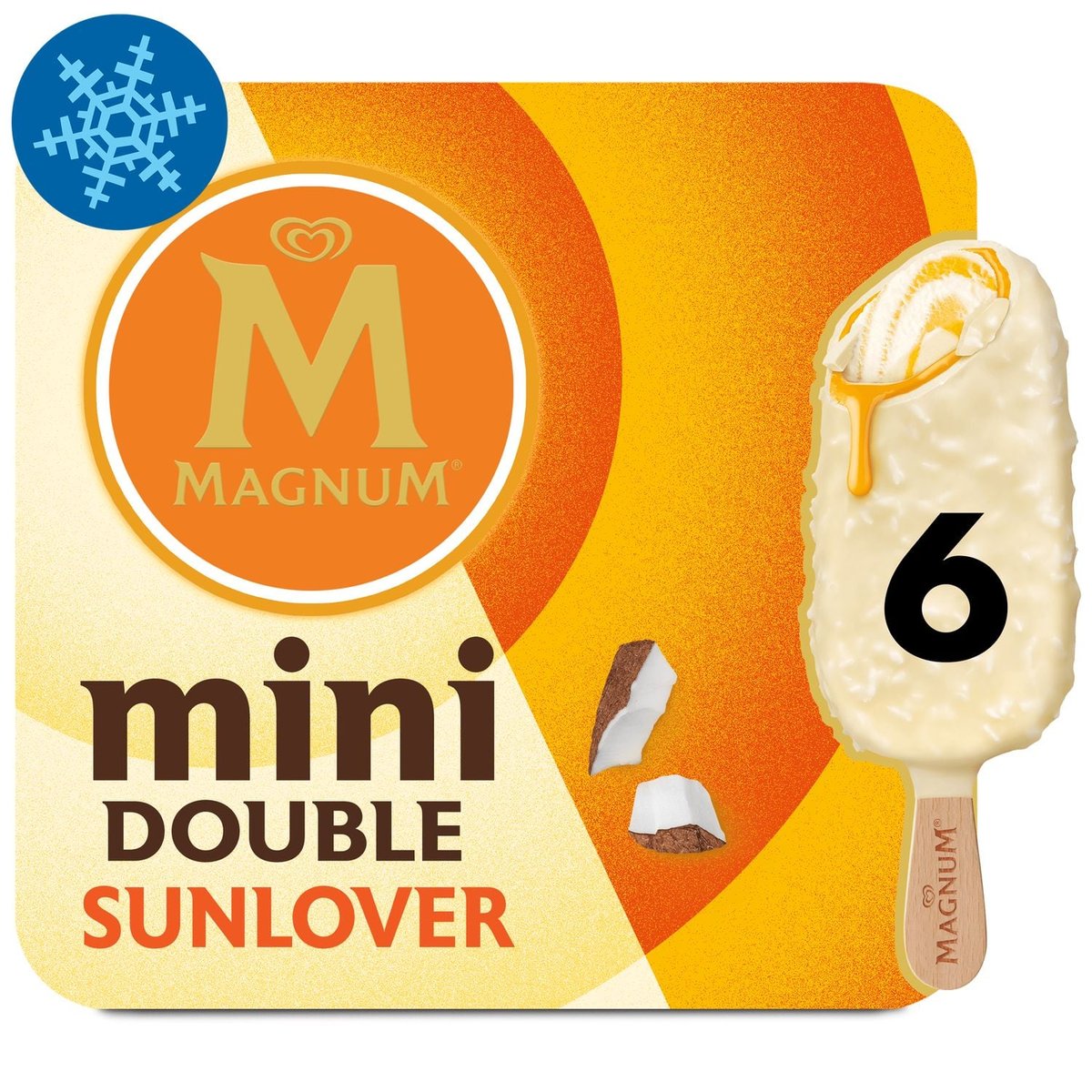 Magnum Mini Multipack Jégkrém Dupla Mangó-Kókusz