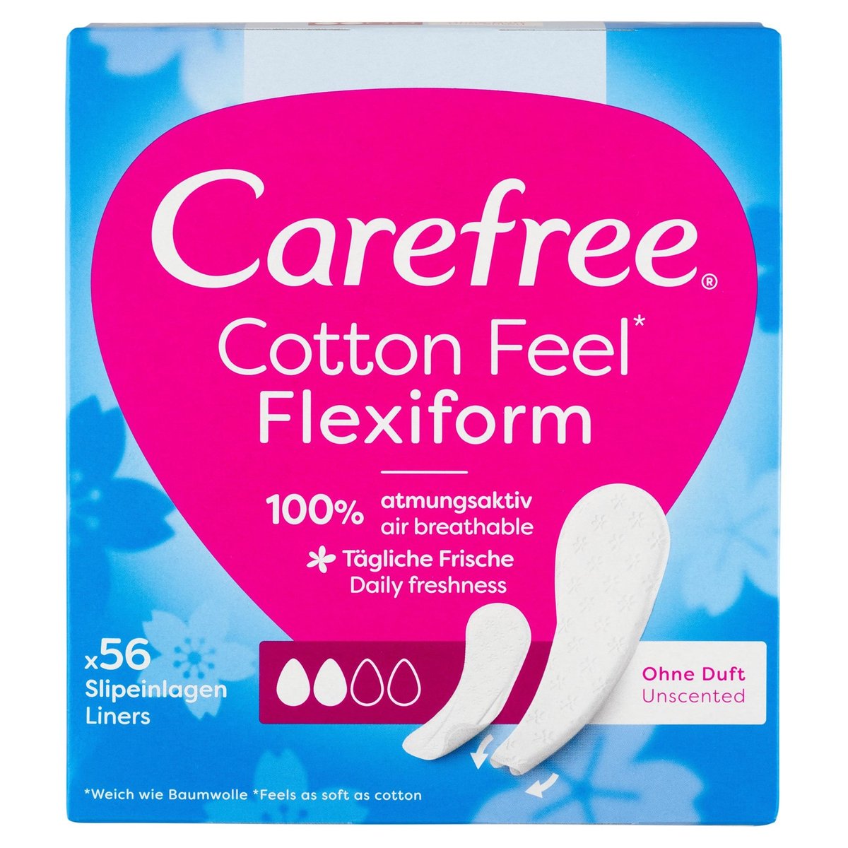 Carefree tisztasági betét Cotton Feel Flexiform