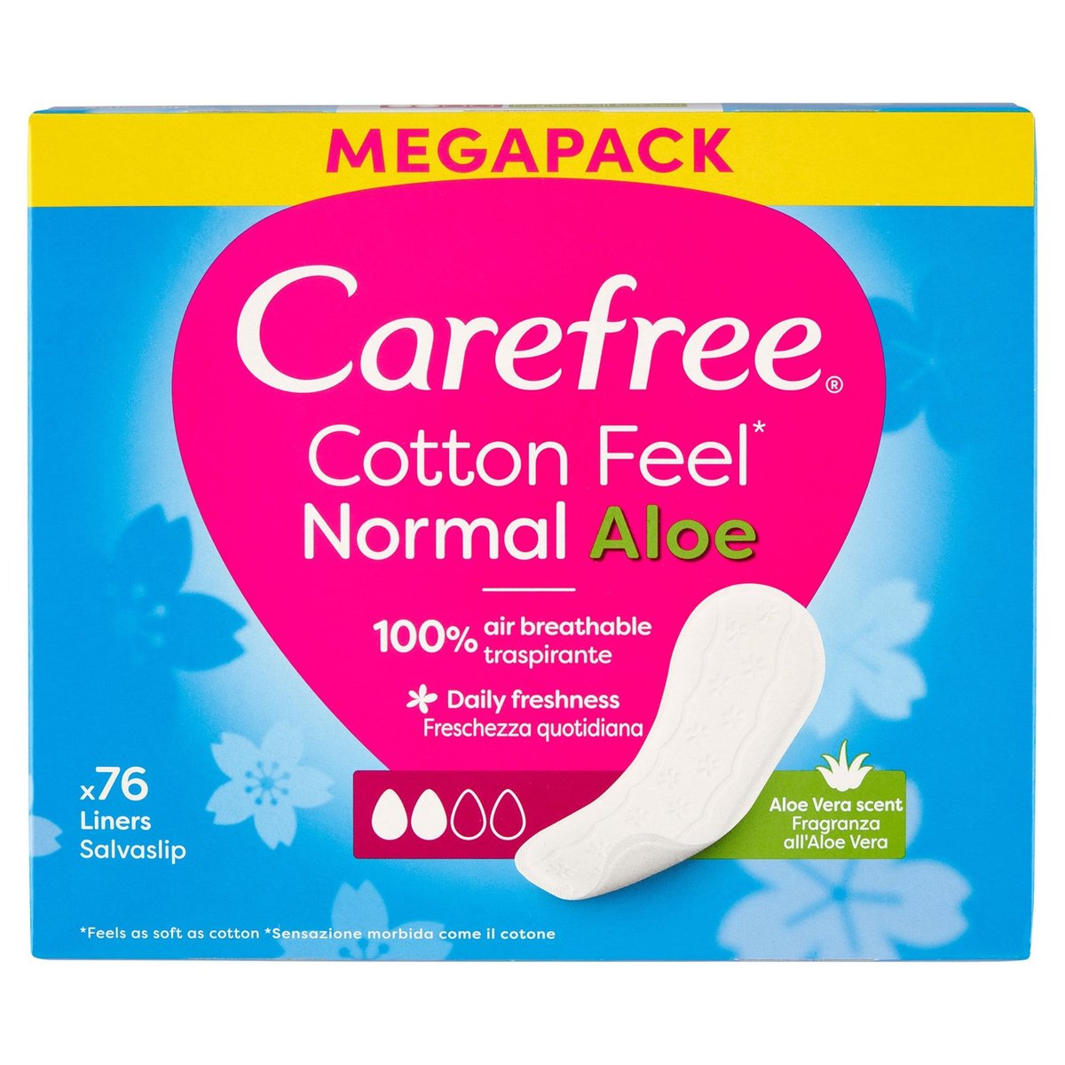 Carefree tisztasági betét Cotton Feel Aloe