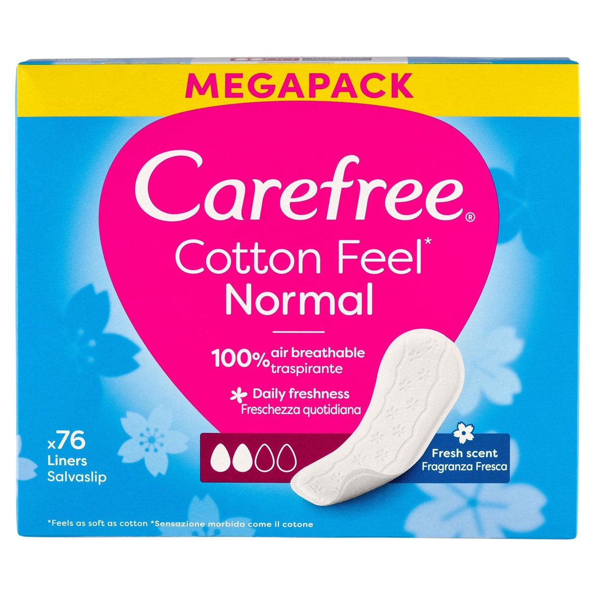 Carefree tisztasági betét Cotton Feel Fresh