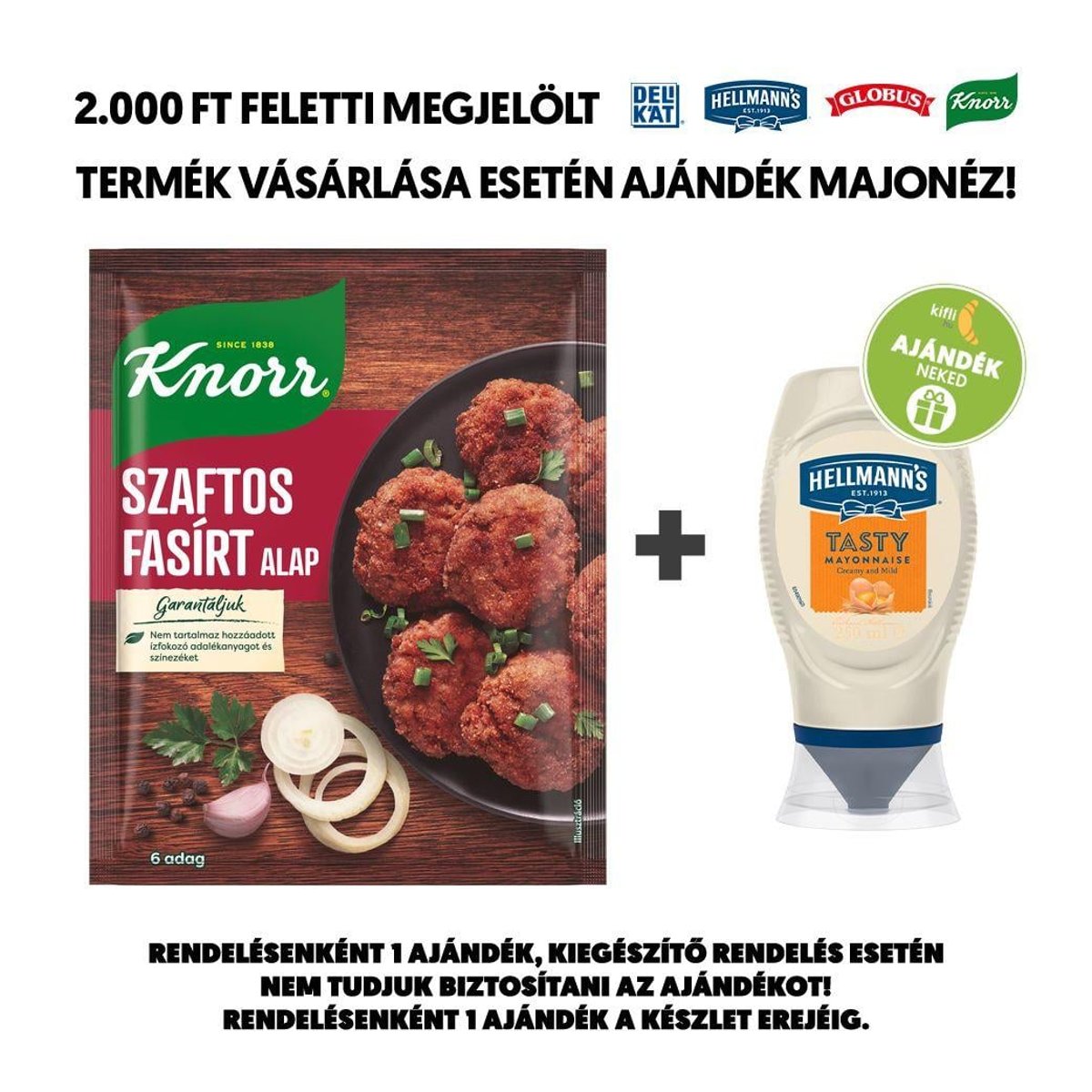 KNORR Alap Szaftos fasírt