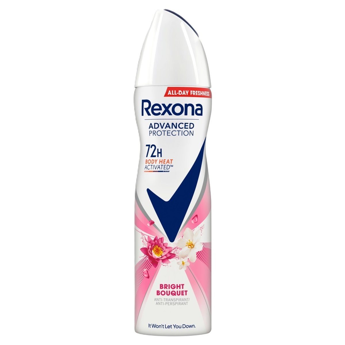 Rexona Advanced Protection Bright Bouquet női izzadásgátló dezodor, 150 ml