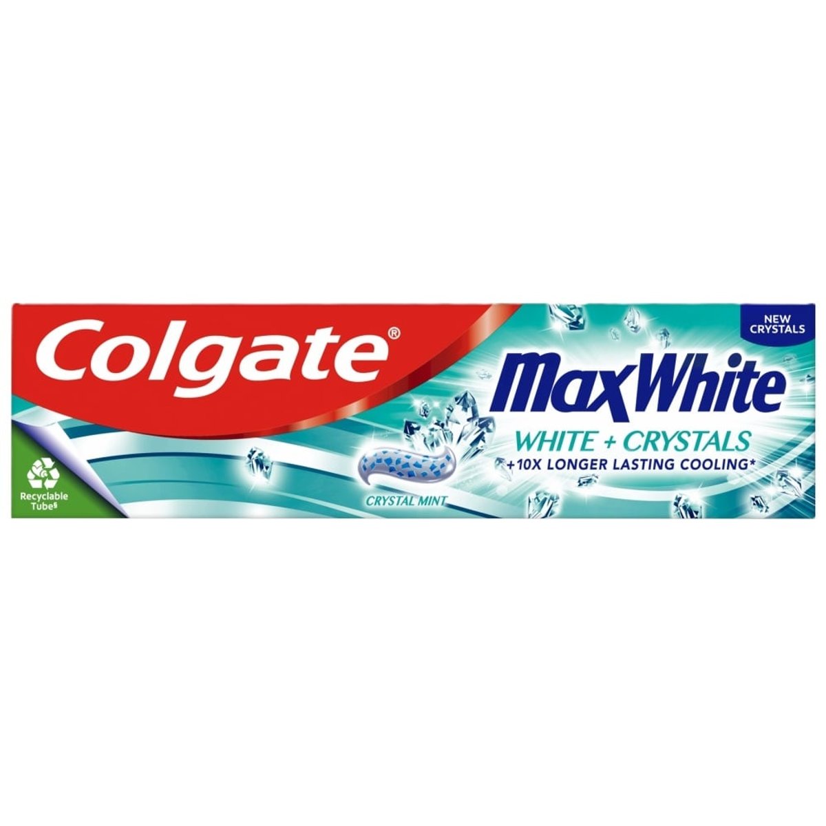 Colgate Max White White Crystals fogfehérítő fogkrém