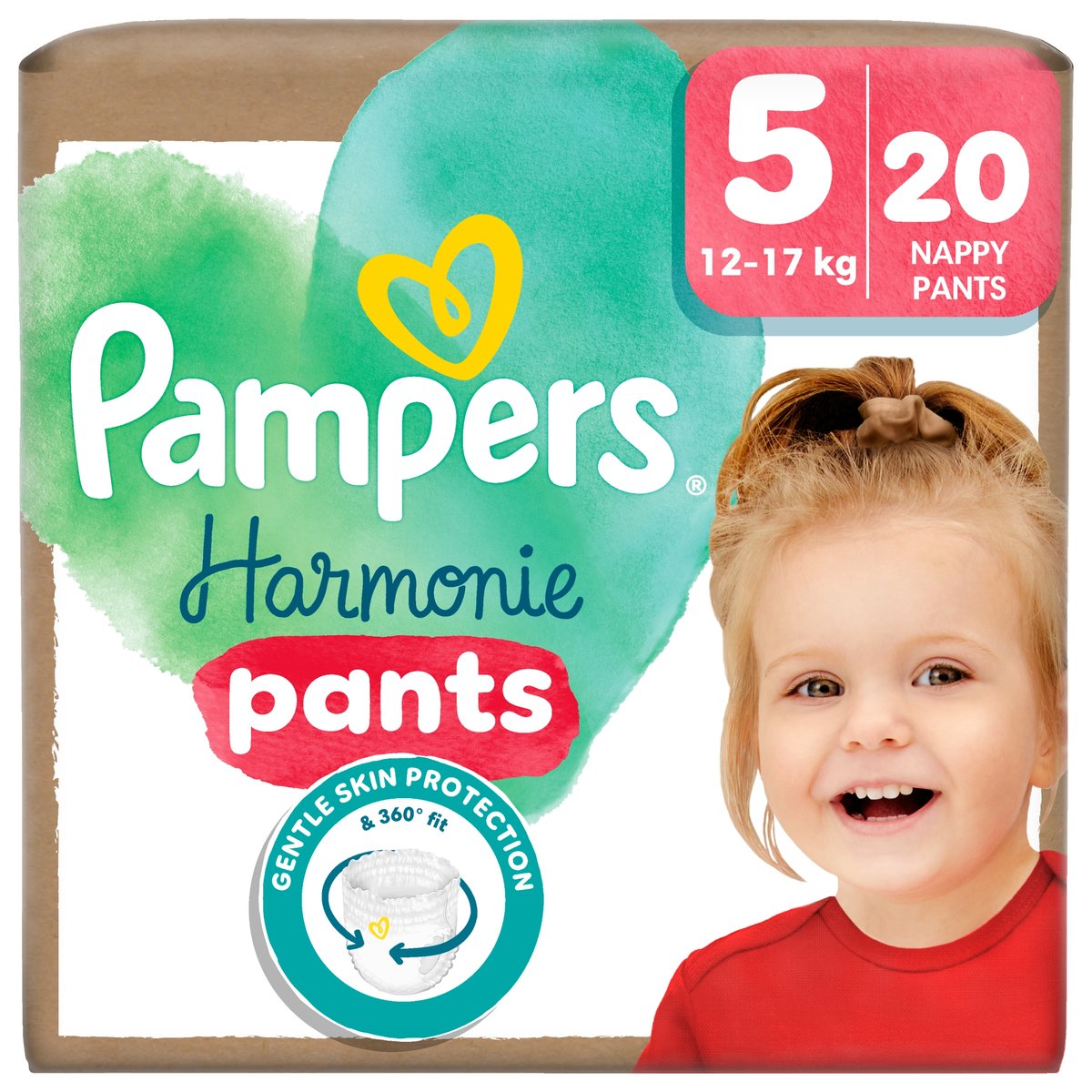 Pampers Harmonie Pants Bugyipelenka, Méret: 5 (12-17 kg) 20 db