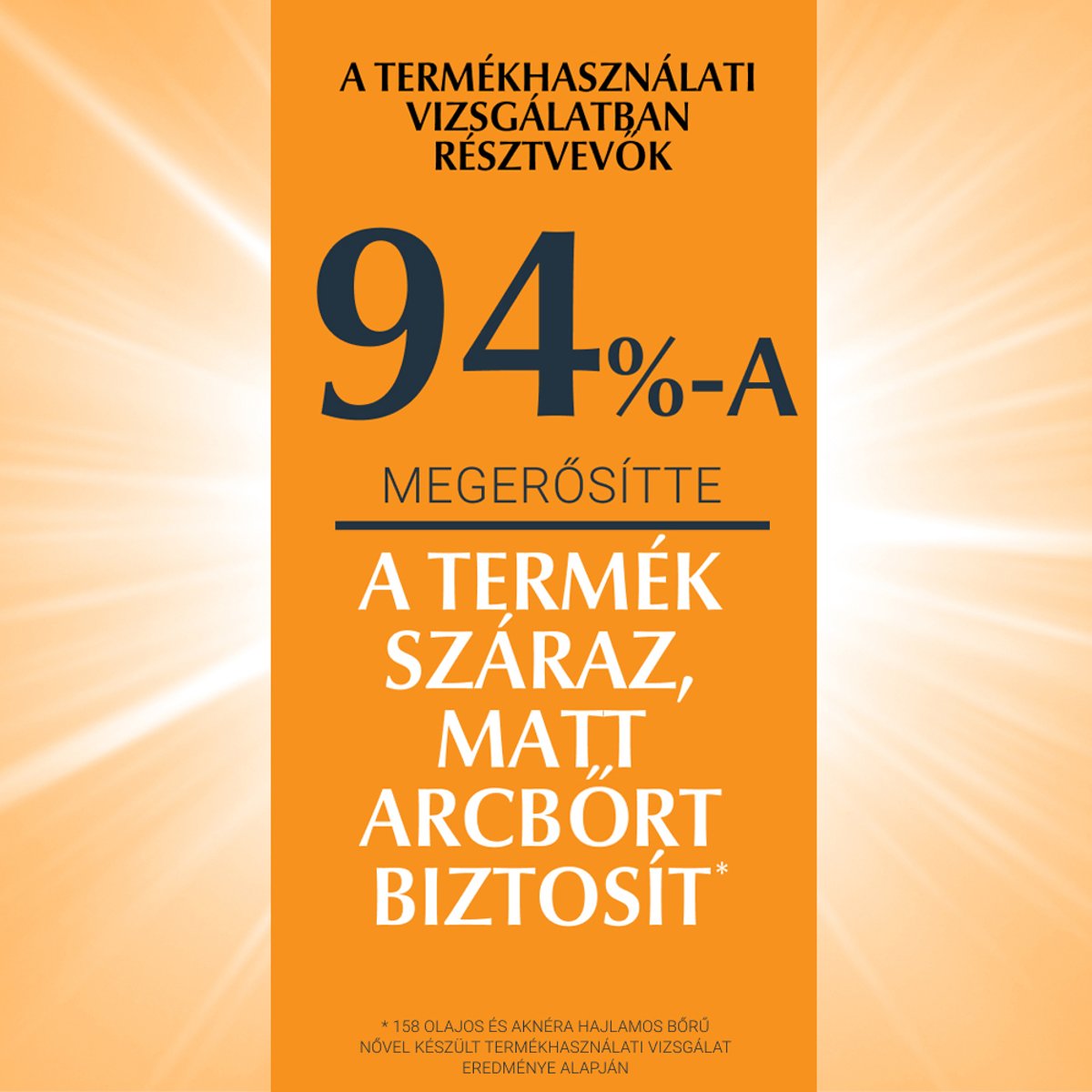 Eucerin Sun Oil Control napozó gél-krém arcra SPF30 50ml