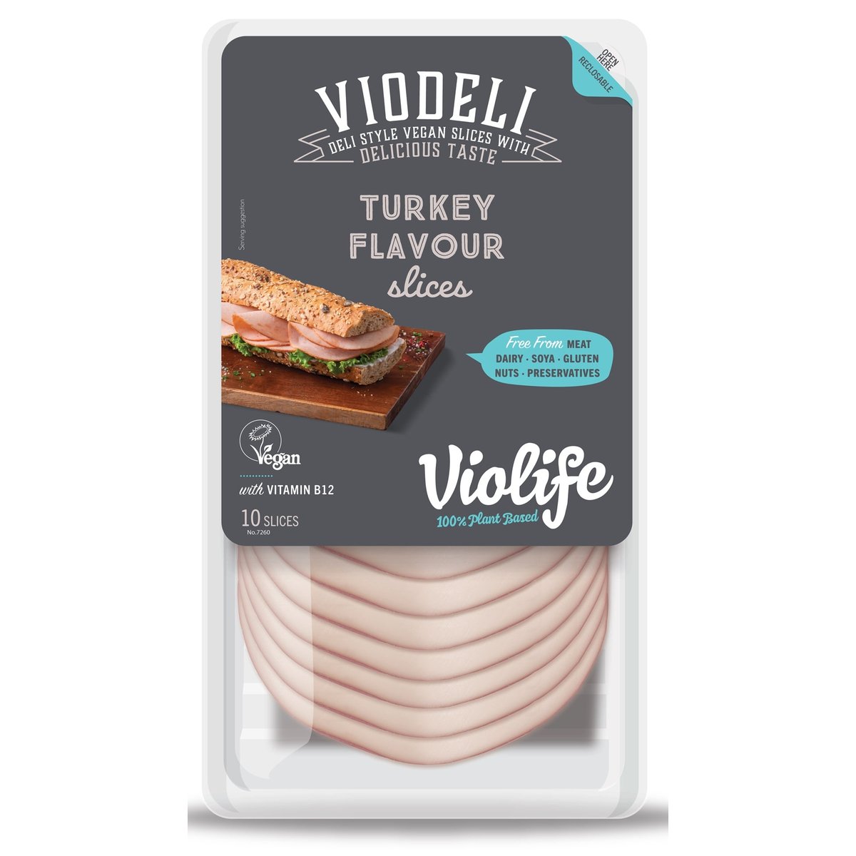 Viodeli Pulyka ízesítésű szeletek