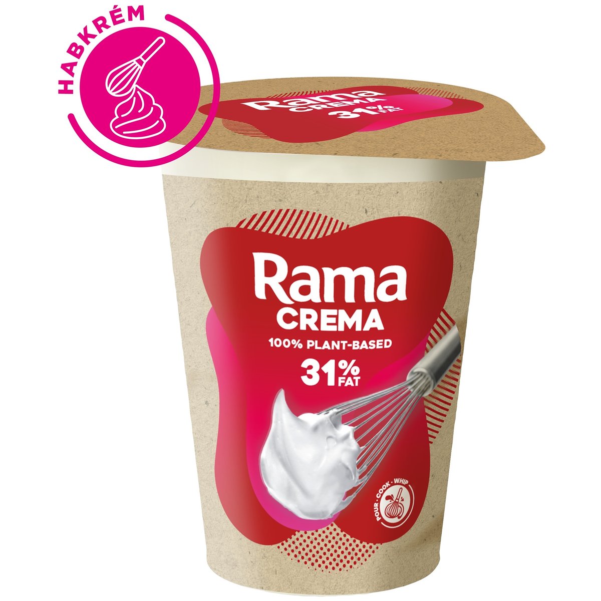 Rama Crema növényi habkrém 31%