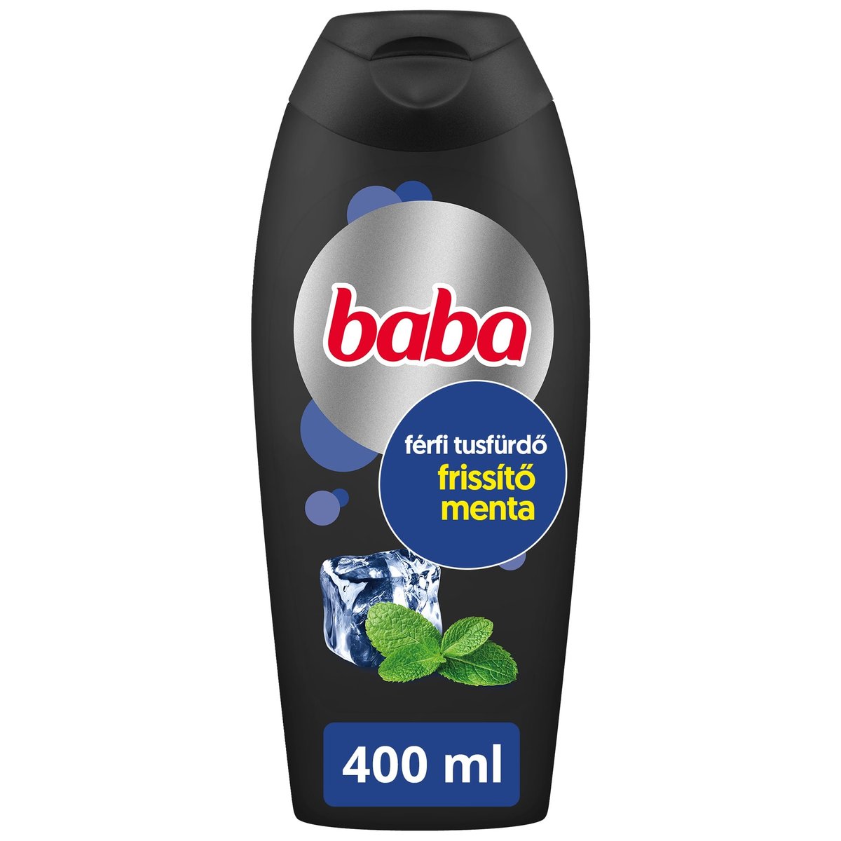 Baba 2in 1 Menta illatú férfi tusfürdő, 400 ml