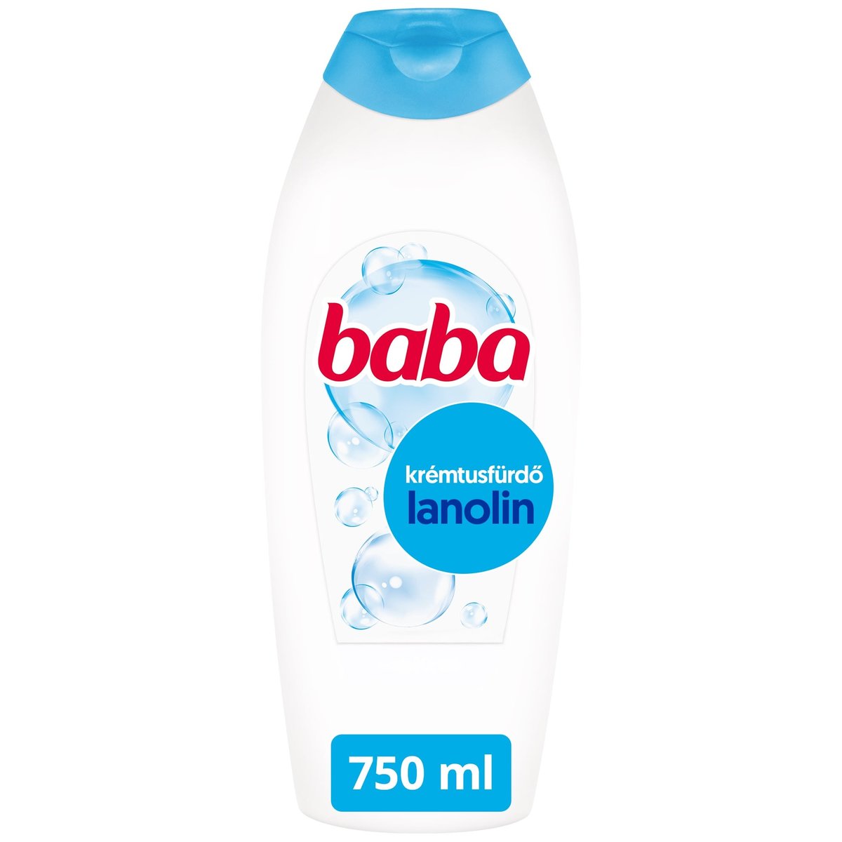 Baba Lanolin tusfürdő, 750 ml