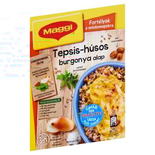 Maggi Tepsis Husos Burgonya Alap