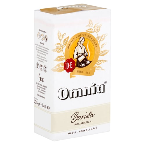 Omnia Barista Editions Arabica őrölt pörkölt kávé 225 g Omnia Barista Editions Arabica őrölt pörkölt kávé 225 g